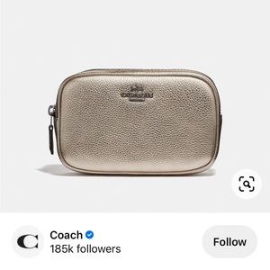 Coach Gold Belt Bag